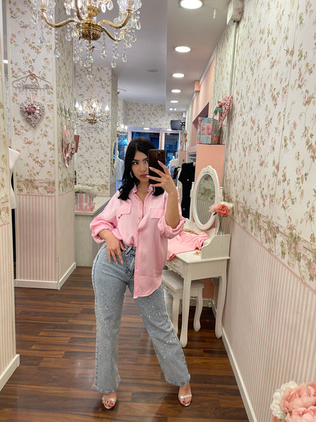 DENIM STRASS