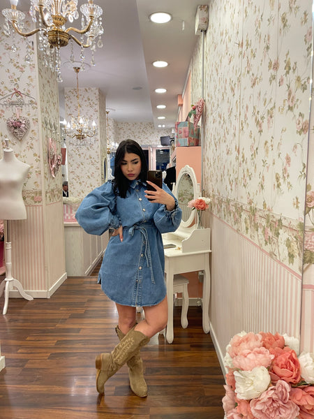 DENIM DRESS