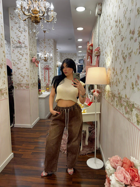 DENIM DARK SAND